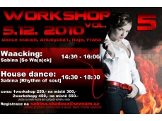 street dance life - Workshop vol.5 se Sabinou kodovou